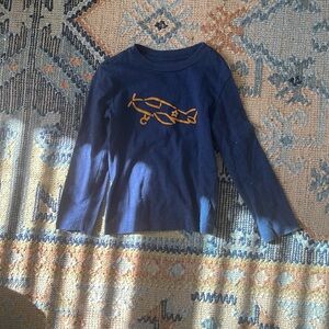 Little me airplane long sleeve